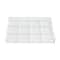 6 Pack: 13.6" Clear 12-Compartment Divided Tray with Lid by Bead Landing™